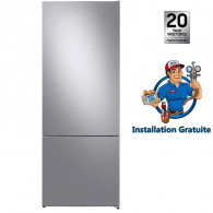 Réfrigérateur Combiné Samsung RB44TS134SA NoFrost 449 Litres - Silver Réfrigérateur Combiné Samsung RB44TS134SA NoFrost 449 Litres - Silver