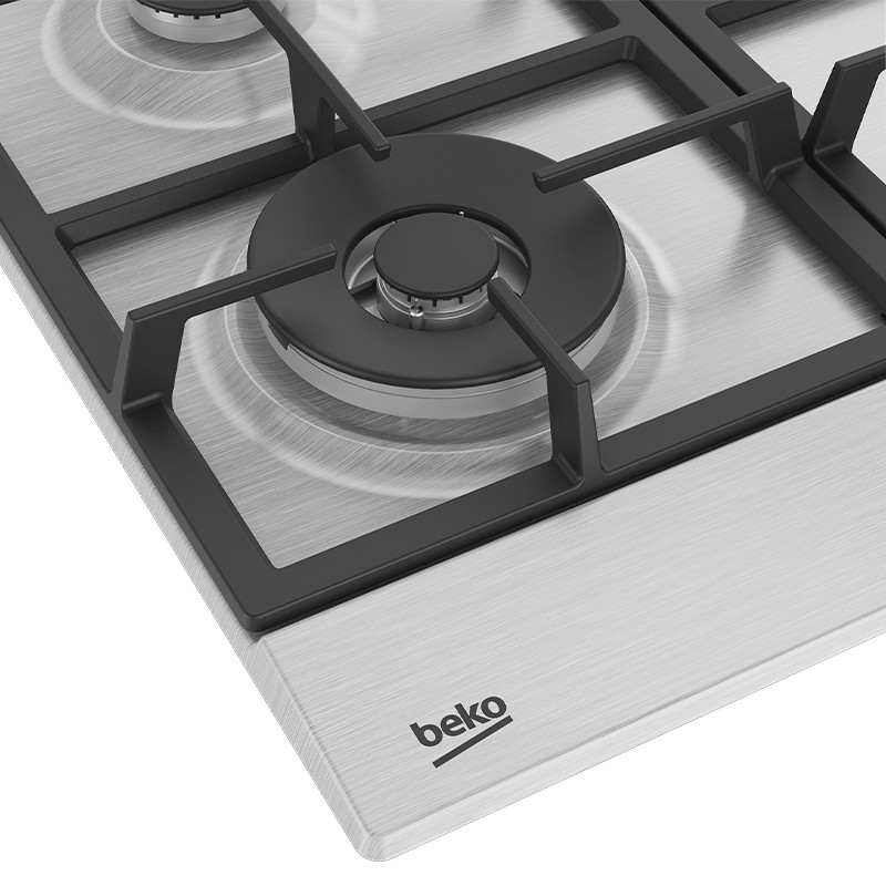 Plaque de Cuisson Encastrable Beko HIAW64225SX 4 Feux 60Cm Inox en Tunisie