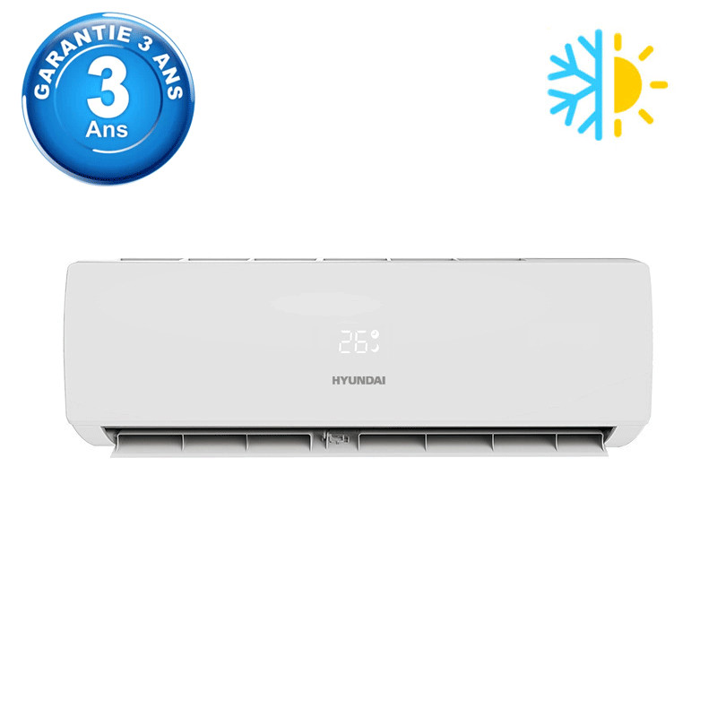 Climatiseur Hyundai HY2-24T1 24000 BTU Chaud Froid Blanc