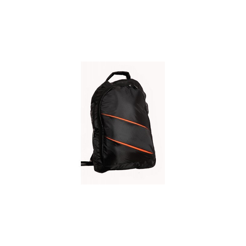 Sac à dos pour Pc portable 15.6 - Noir et Orangé Sac à dos pour Pc portable 15.6 - Noir et Orangé