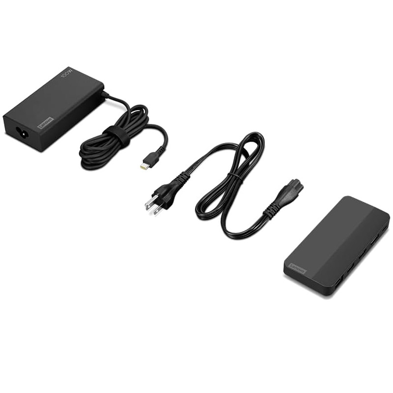 Station d’Accueil Lenovo 40B90100EU USB-C Noir en Tunisie