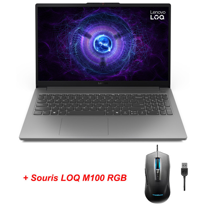 Pc Portable Gamer Lenovo LOQ 15IAX9E i5 12Gén 16Go 512Go SSD Windows11 en Tunisie