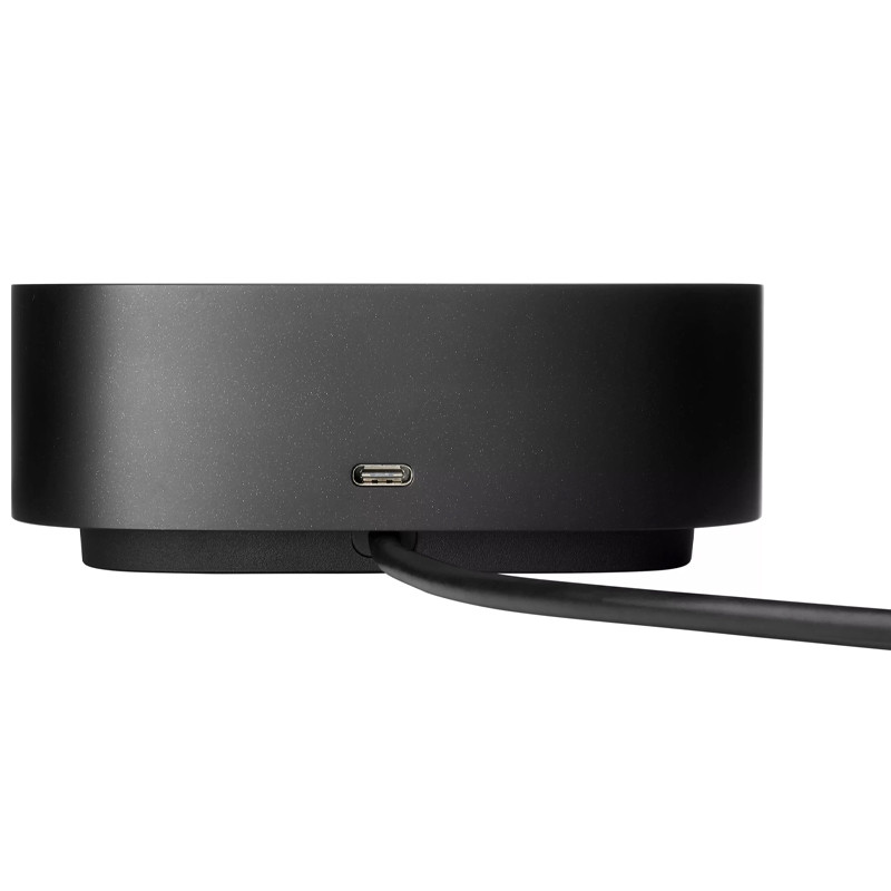 Station d’Accueil HP 5TW10AA USB-C G5 Pour Deux Écrans Avec Adaptateur 100W Noir