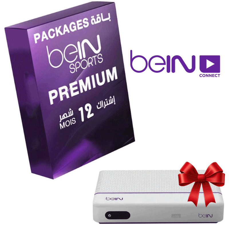 Pack 12 Mois Bein Sport Premium Standard Avec Récepteur Gratuit Pack 12 Mois Bein Sport Premium Standard Avec Récepteur Gratuit
