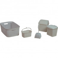 Set De Rangement Salle De Bain Sofpince Gris en Tunisie