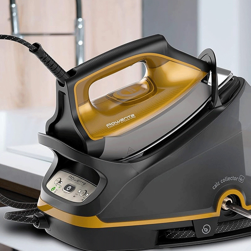 Centrale à Vapeur Rowenta Compact Steam Pro 2200W Noir&Jaune en Tunisie