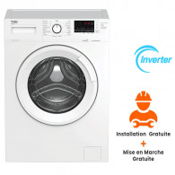 Machine à Laver Frontale Beko WUE6513XWW 6Kg Inverter Blanc