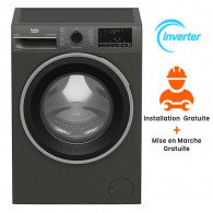 Machine à Laver Frontale Beko B3WFU4822MG 8Kg Inverter Gris Foncée