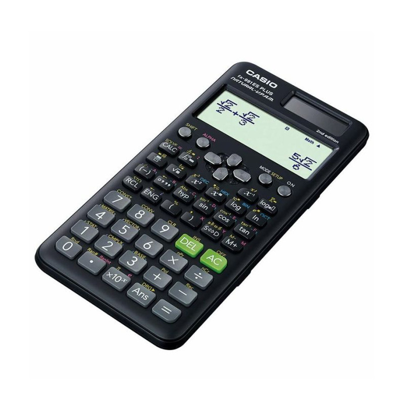 Calculatrice Scientifique Casio FX-991ES PLUS-2 Noir en Tunisie