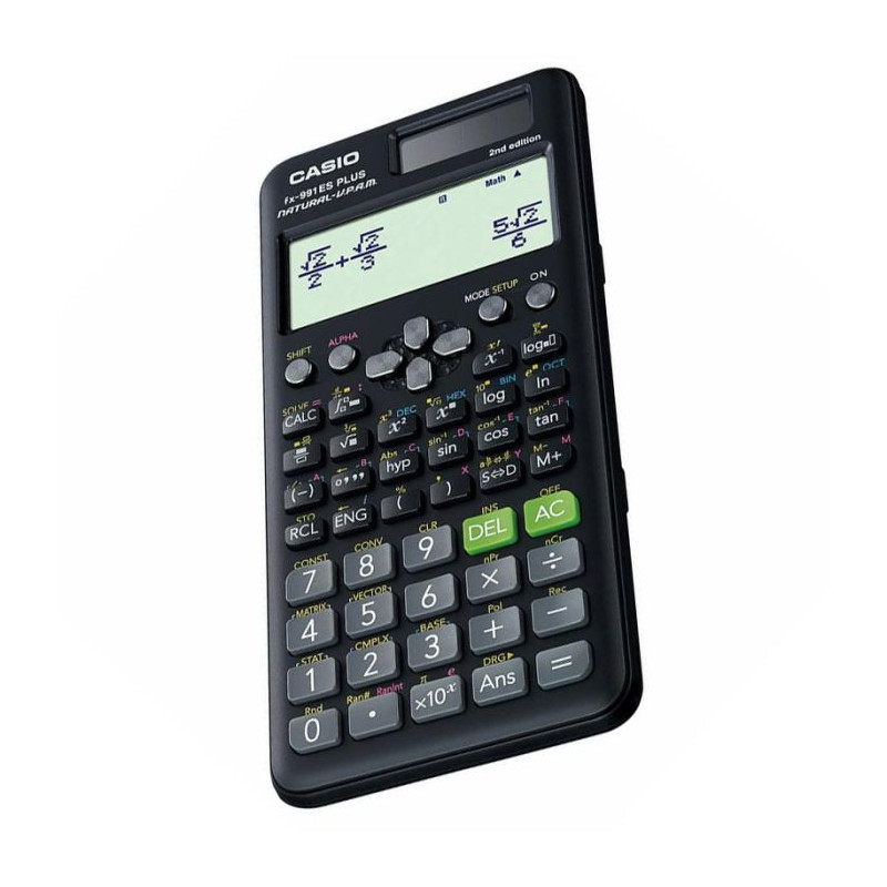 Calculatrice Scientifique Casio FX-991ES PLUS-2 Noir en Tunisie