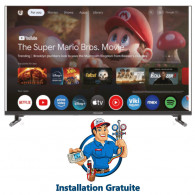 TV Maxwell MG60 55" 4k UHD Google Smart Tv Noir en Tunisie