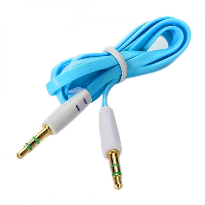 Cable Audio Jack 3,5 mm Vers Jack 3,5 mm 1.5M Bleu en Tunisie Cable Audio Jack 3,5 mm Vers Jack 3,5 mm 1.5M Bleu en Tunisie
