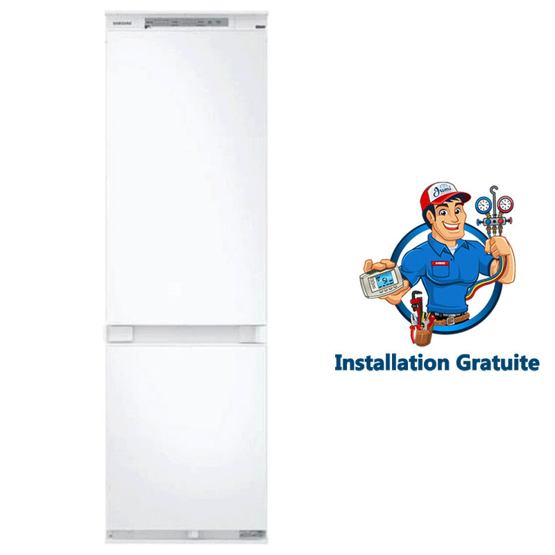 Réfrigérateur Encastrable Combine Montblanc BCR246 256 Litres Defrost Blanc Réfrigérateur Encastrable Combine Montblanc BCR246 256 Litres Defrost Blanc