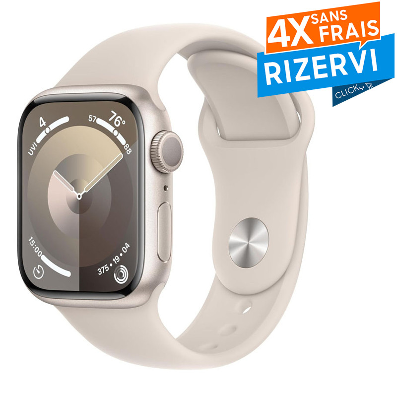 Apple Watch Série 9 45mm Silver en Tunisie Apple Watch Série 9 45mm Silver en Tunisie