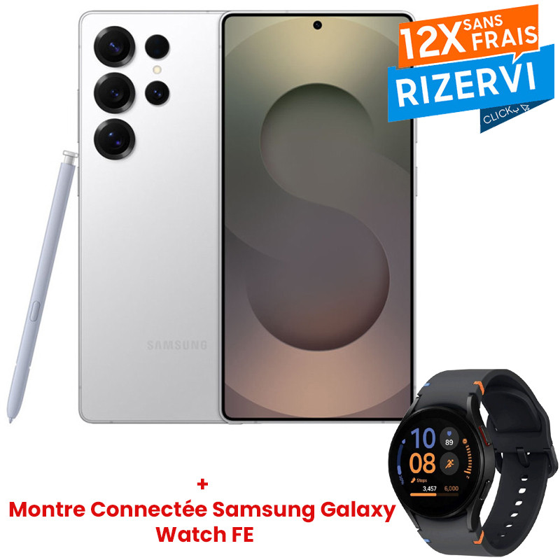 Samsung Galaxy S25 Ultra 5G 12Go 256Go WhiteSilver Titanum en Tunisie Samsung Galaxy S25 Ultra 5G 12Go 256Go WhiteSilver Titanum en Tunisie