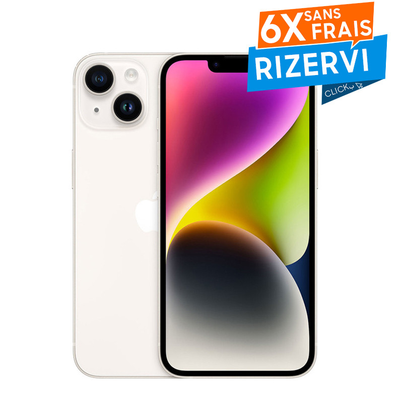 iPhone 14 Plus 128Go Blanc
