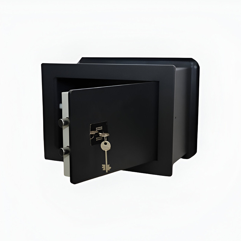 Coffre Fort Bureatique Metal CM400 290 x 400 x 230 mm Noir en Tunisiie