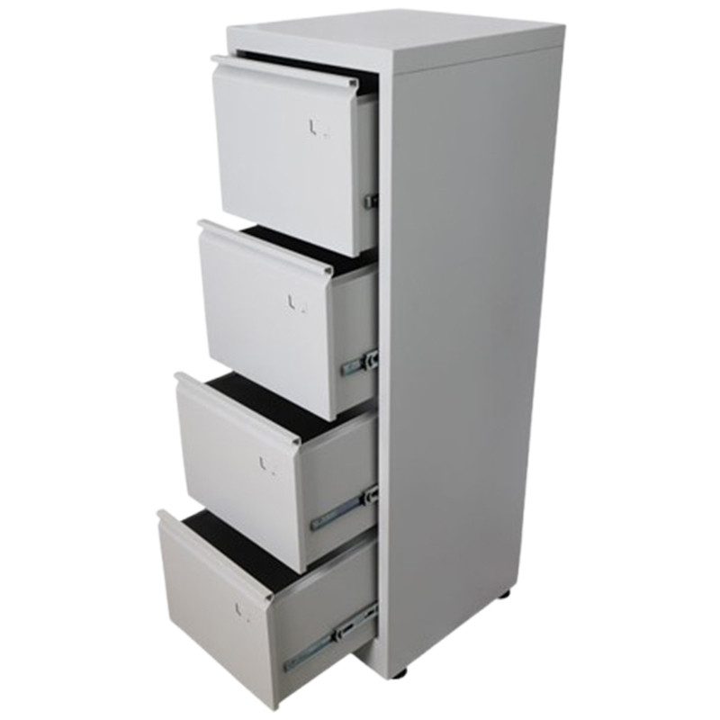 Armoire de Rangement à 4 Tiroirs Metal 1339 x 420 x 570 mm Gris En Tunisie