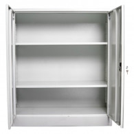 Armoire de Rangement Metal 1100 x 900 x 390 mm Gris En Tunisie
