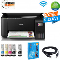 Imprimante Epson EcoTank L3251 Multifonction 3en1 à Réservoir Intégré Couleur A4 Wifi (C11CJ67409) En Tunisie