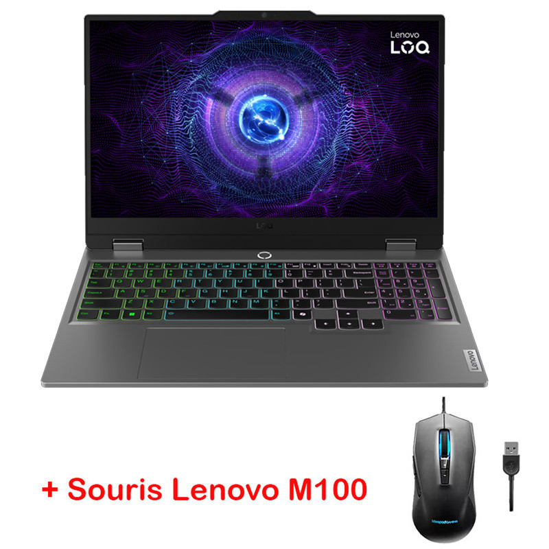 Pc Portable Gamer Lenovo LOQ 15IRX9 i7 13Gén 48Go 512Go SSD W11 en Tunisie