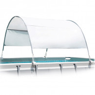 Voile D'ombrage Intex Pour Piscine Blanc en Tunisie
