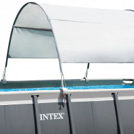 Voile D'ombrage Intex Pour Piscine Blanc en Tunisie