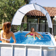 Voile D'ombrage Intex Pour Piscine Blanc en Tunisie Voile D'ombrage Intex Pour Piscine Blanc en Tunisie