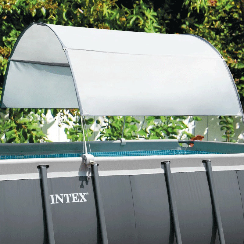 Voile D'ombrage Intex Pour Piscine Blanc en Tunisie