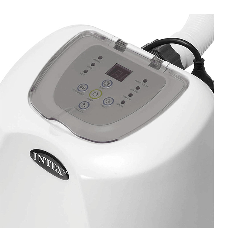 Stérilisateur Au Sel QS1200 Intex Pour Piscine jusqu'à 56.8 m³ Blanc En Tunisie