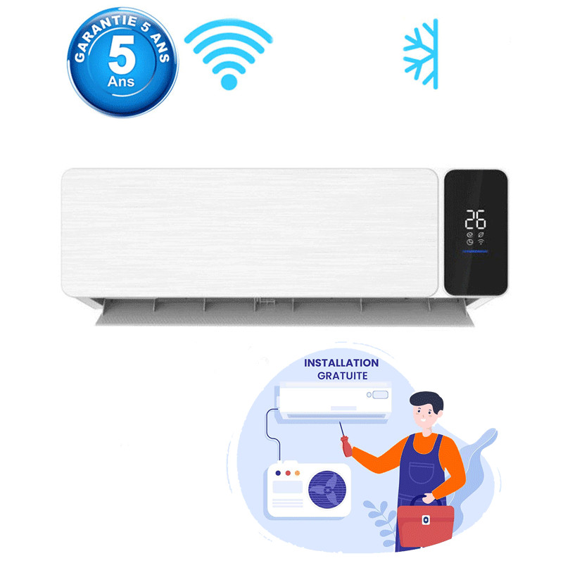 Climatiseur Biolux 9000 BTU Tropical Smart Froid - Blanc en Tunisie Climatiseur Biolux 9000 BTU Tropical Smart Froid - Blanc en Tunisie