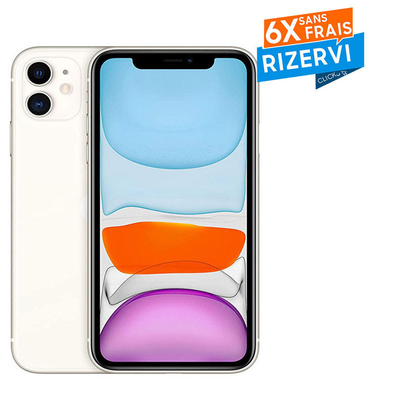 iPhone 11 128Go Blanc en Tunisie