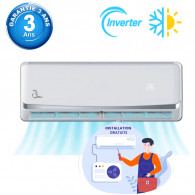Climatiseur Coala R410 12000 BTU Inverter Chaud Froid Blanc en Tunisie