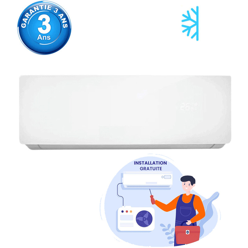 Climatiseur Saba SABW12C-IW 12000 BTU Froid Blanc en Tunisie Climatiseur Saba SABW12C-IW 12000 BTU Froid Blanc en Tunisie