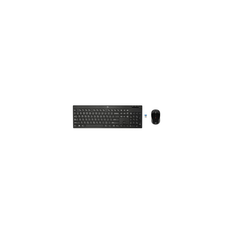 CLAVIER ET SOURIS SANS FIL HP 200