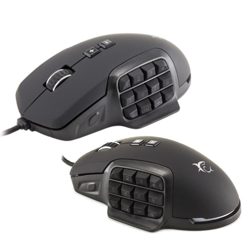 Souris Gamer WHITE SHARK ALEXANDER GM-1802 - Noir