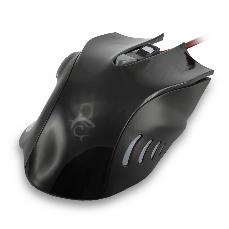 souris Gamer HERGULES WHITE SHARK 4800DPI -Black souris Gamer HERGULES WHITE SHARK 4800DPI -Black