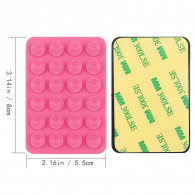 Lot De 5 Supports Téléphone Ventouse – Silicone Antidérapant – Pour Selfies, Vidéos Mains Libres