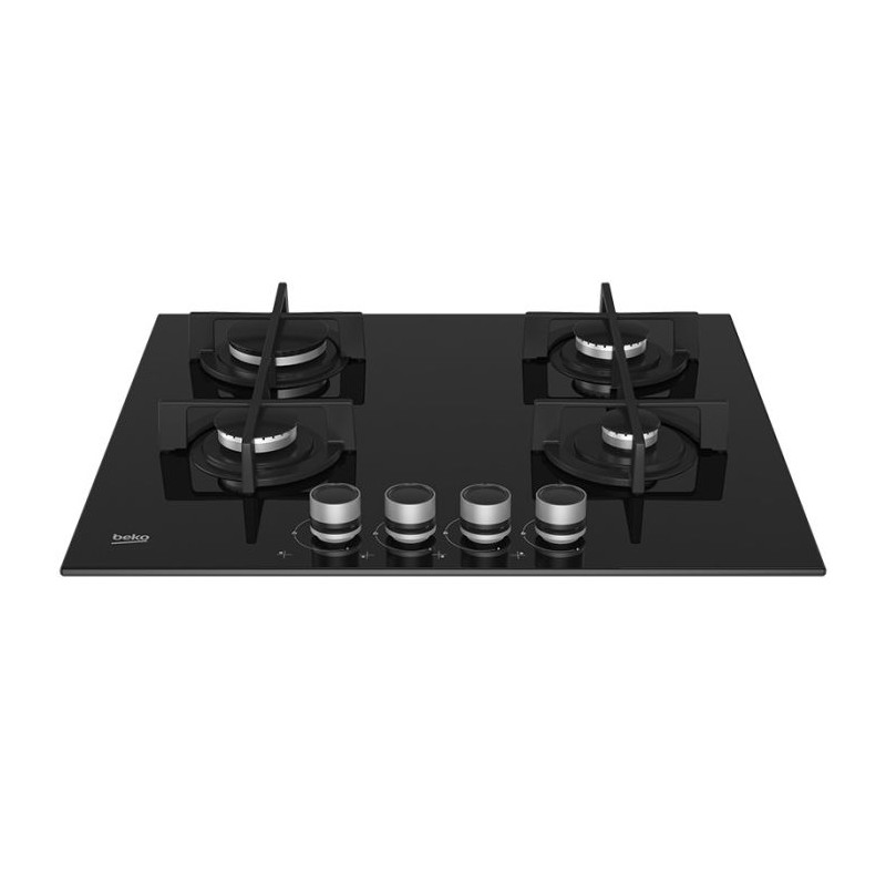 Plaque De Cuisson Encastrable Beko HILG64225SB 4 Feux 60Cm Noir