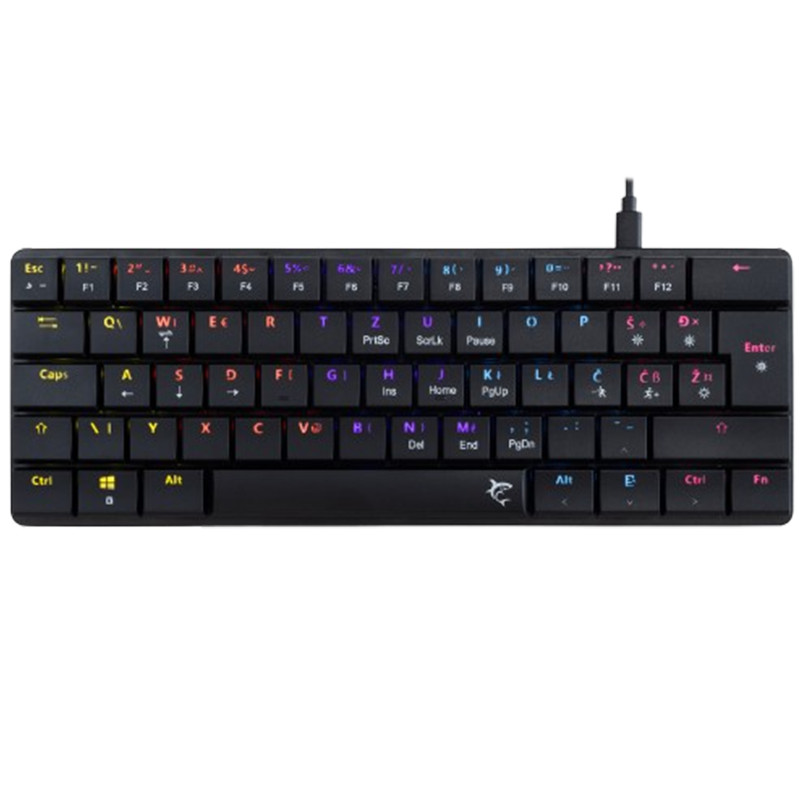 Clavier Gamer WhiteShark Nagamaki Brown Switch Noir En Tunisie Clavier Gamer WhiteShark Nagamaki Brown Switch Noir En Tunisie