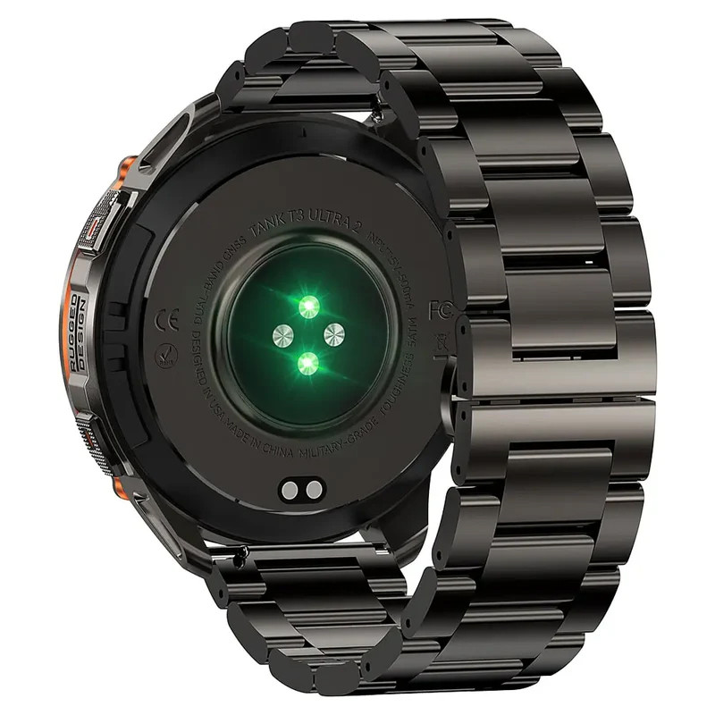 Montre Connectée Kospet Tank T3 Ultra Noir en Tunisie