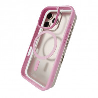Coque Téléphone Qiop Pour IPhone 16 Pro Max Rose En Tunisie