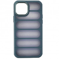 Coque Téléphone Qiop Pour IPhone 16 Bleu en Tunisie