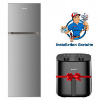 Réfrigérateur Brandt Nofrost 420L Inox (BD4410NX)