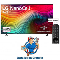 TV LG 55" NanoCell NANO80 4k UHD Smart Tv Noir en Tunisie
