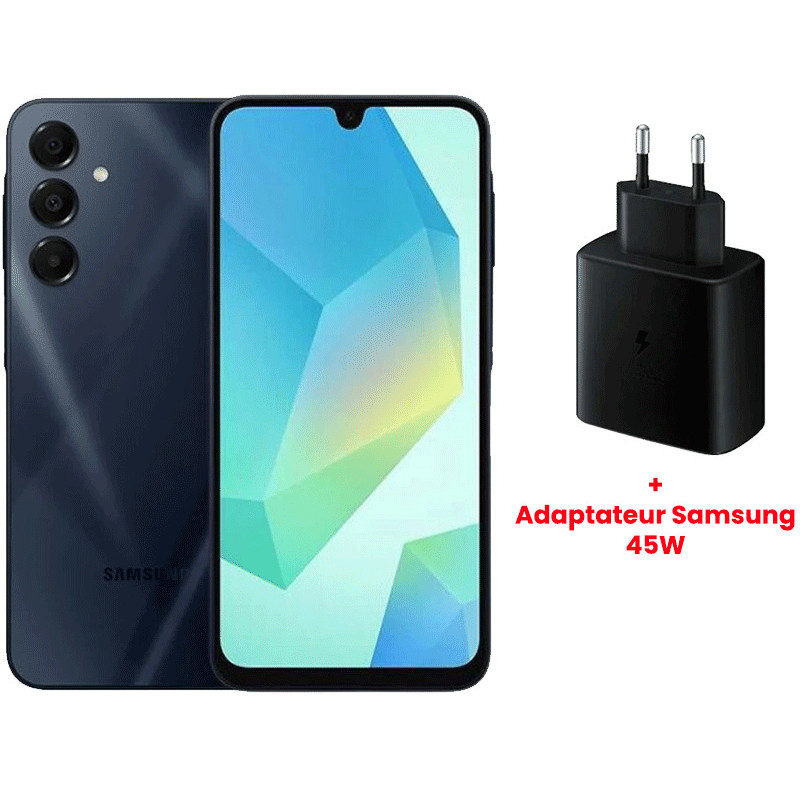 Samsung Galaxy A16 5G 8Go 256Go Noir en Tunisie Samsung Galaxy A16 5G 8Go 256Go Noir en Tunisie