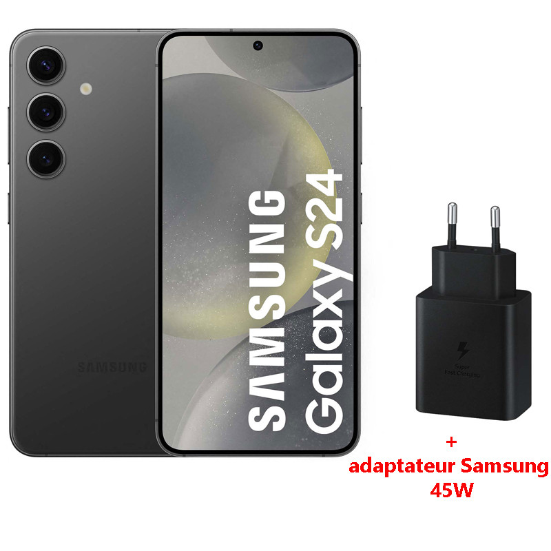 Smartphone Samsung Galaxy S24 8Go 256Go Noir en Tunisie