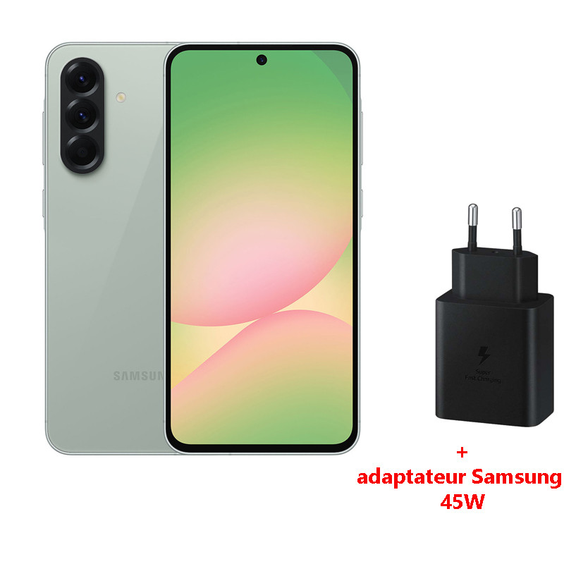 Samsung Galaxy A56 5G 8Go 256Go Vert en Tunisie Samsung Galaxy A56 5G 8Go 256Go Vert en Tunisie