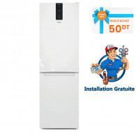 Réfrigérateur Combiné de la marque Whirlpool W7X82OW 6é Sens et de capacité 360 Litres, Couleur Blanc