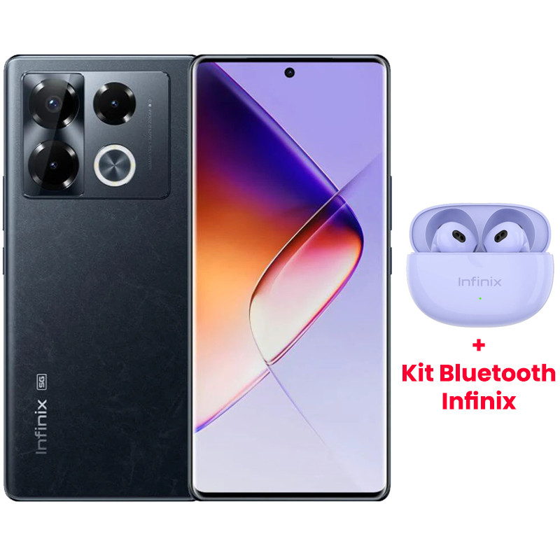 Smartphone Infinix Note 40 Pro+ 5G 12Go 256Go Noir Smartphone Infinix Note 40 Pro+ 5G 12Go 256Go Noir